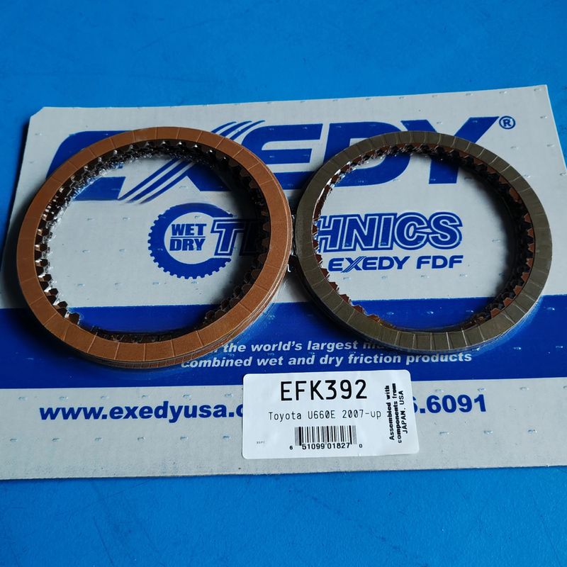 Toyota/Lexus Camry ES350 RX350 için orijinal U660E U660F sürtünme şanzımanı onarım kiti