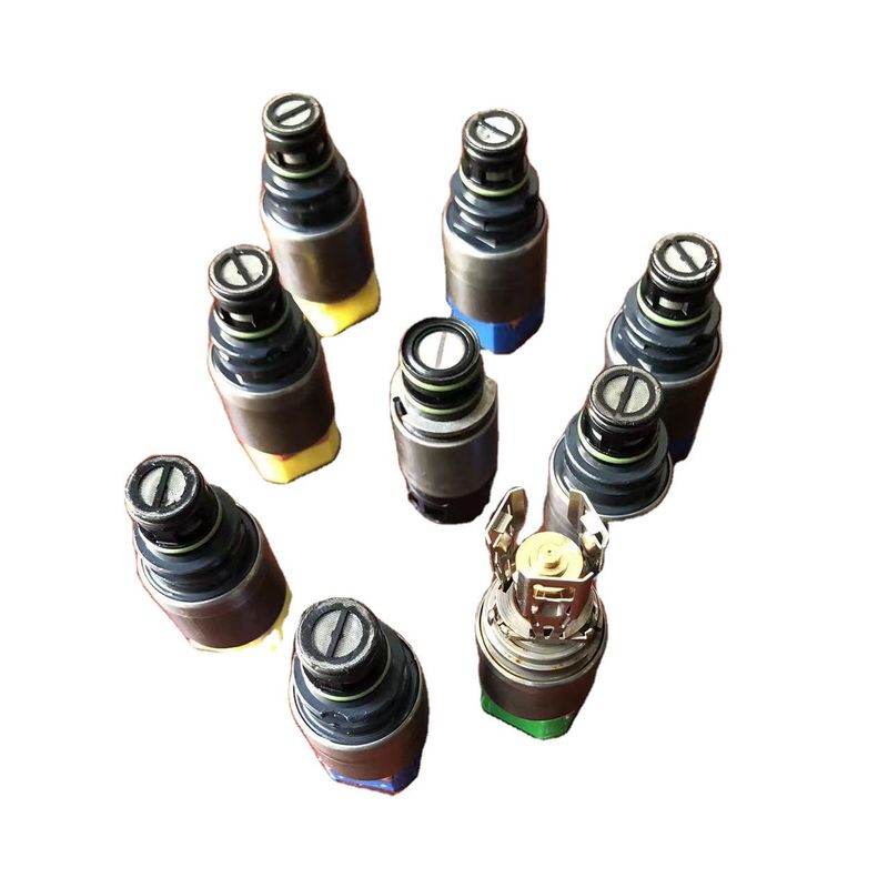 BMW için 6T30 6T40 6T45 Şanzıman vitesi parçası 8HP45 8HP50 Solenoid valf seti
