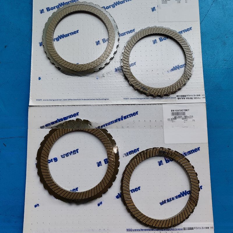 OEM NO 6DCT450 Chrysler Dodge Ford Land Rover Volvo için 8 parçalı sürtünme plaka seti