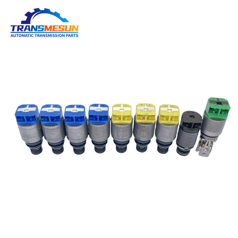Transmesun otomatik şanzıman, OE'nin BMW 3 Serisi F30 için 9 solenoid valf tamir kit 8HP-50 setiyle gelir. 050122