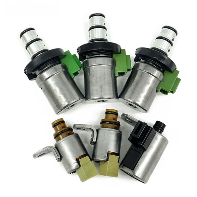 48420K-R 4F27E 6 Adet/1 Takım Şanzıman Solenoid Kiti Mazda 2 3 5 6 CX-7 MPV için Fit