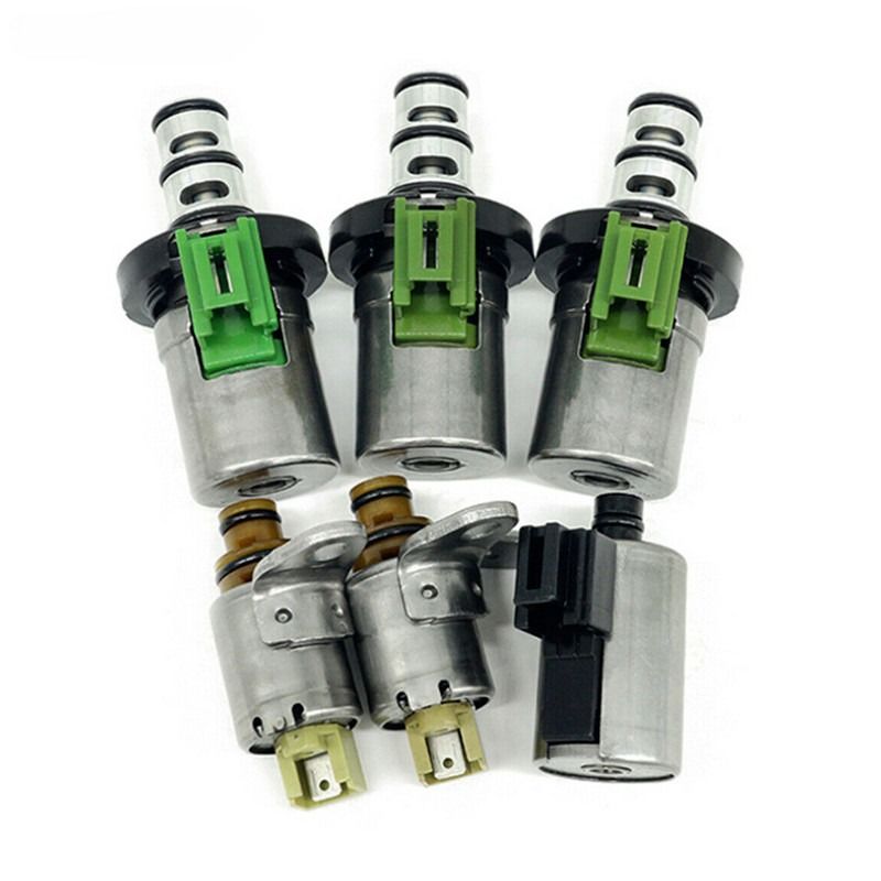48420K-R 4F27E 6 Adet/1 Takım Şanzıman Solenoid Kiti Mazda 2 3 5 6 CX-7 MPV için Fit