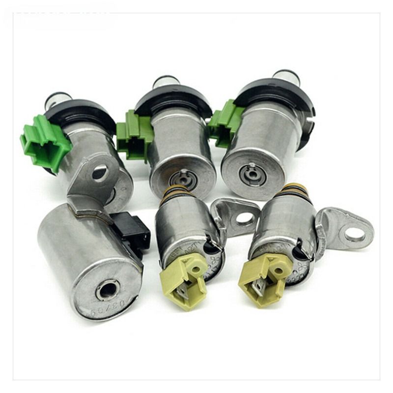 48420K-R 4F27E 6 Adet/1 Takım Şanzıman Solenoid Kiti Mazda 2 3 5 6 CX-7 MPV için Fit