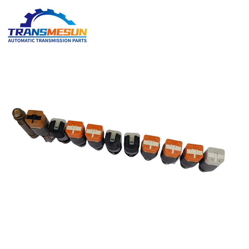 Transmesun Otomatik Şanzıman 9HP-48 Solenoid Valf Tamir Kütesi 10 Land Rover Range Rover Evoque için Bireysel Solenoid Valf Setleri