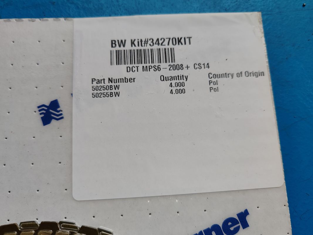 Yeni MPS6 6DCT450 otomatik şanzıman sürtünme plaka seti 8 adet 34270KIT 2006-2020 Volvo S60 2.0T için